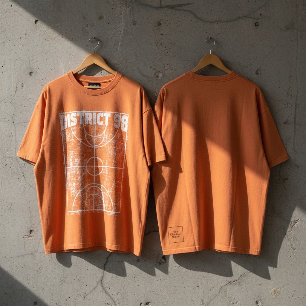 D98 Drape Tee - Basket Ball