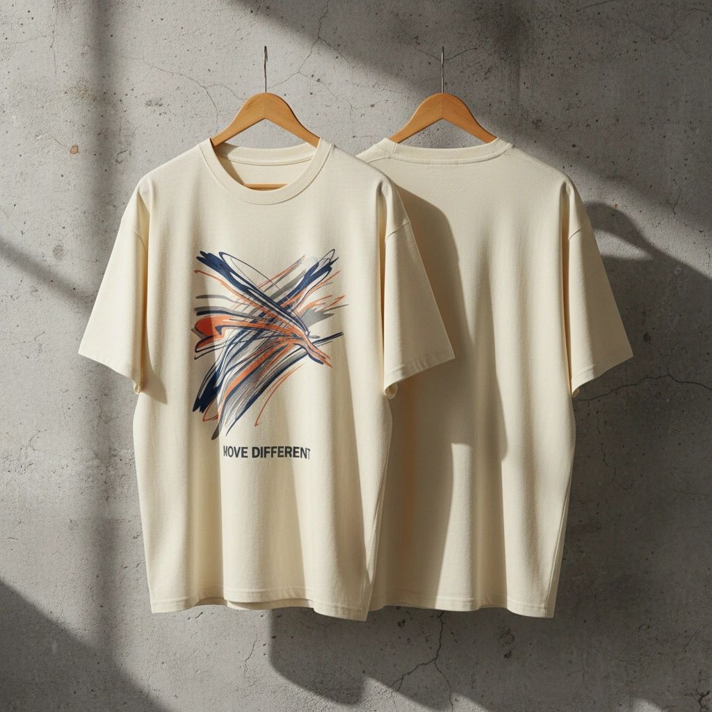 D98 Drape Tee — Move Different V2