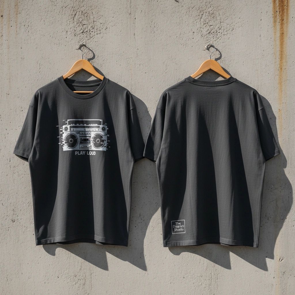 D98 Drape Tee - Play Loud