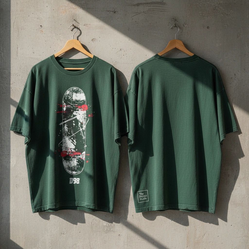 D98 Drape Tee - Skateboard