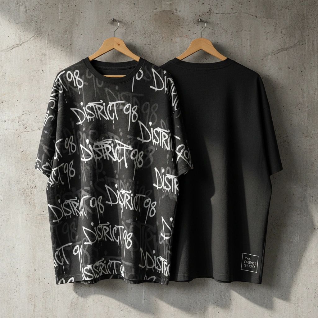 D98 Drape Tee - Vibe
