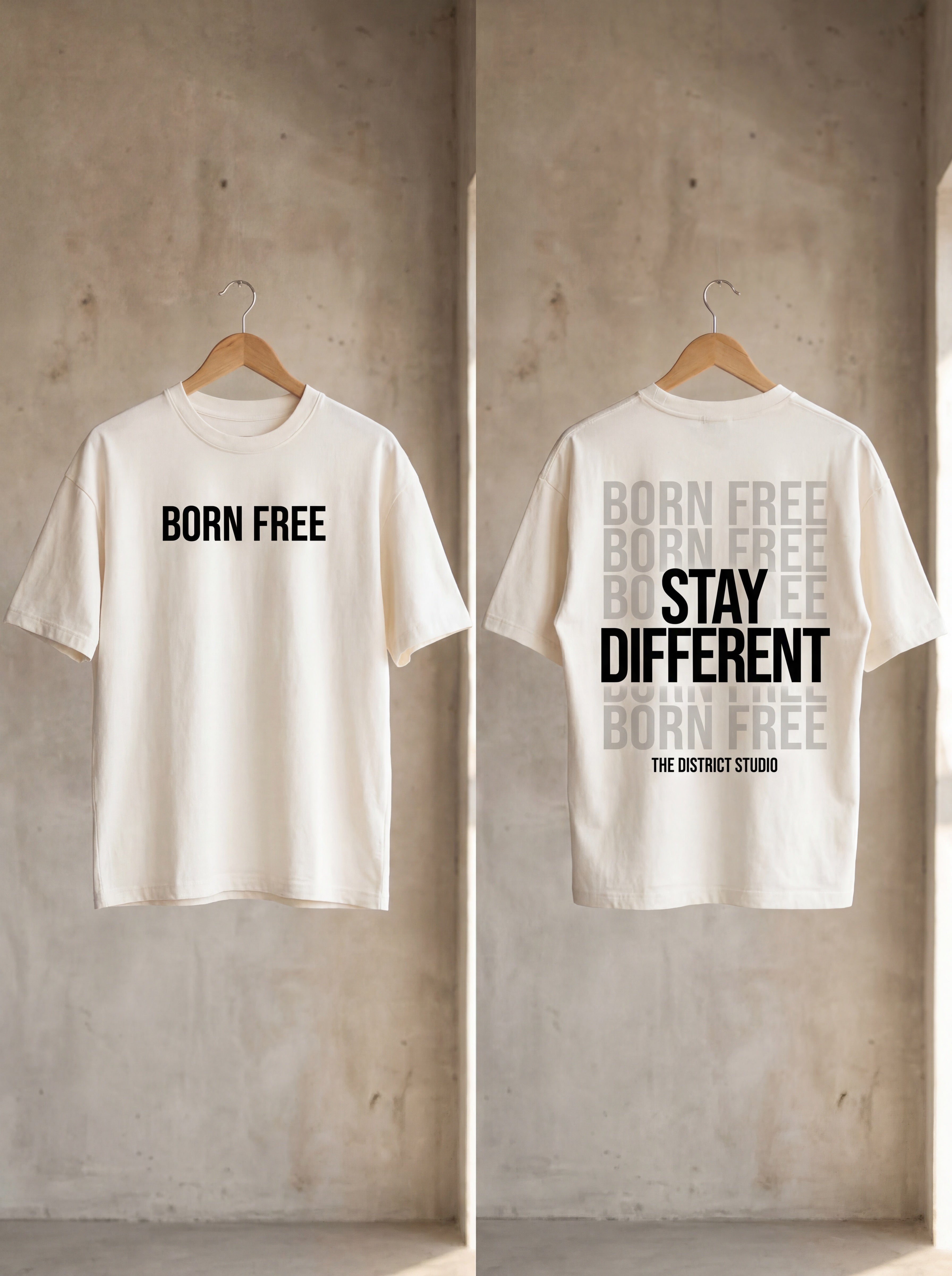 D98 Essential Tee - Born Free