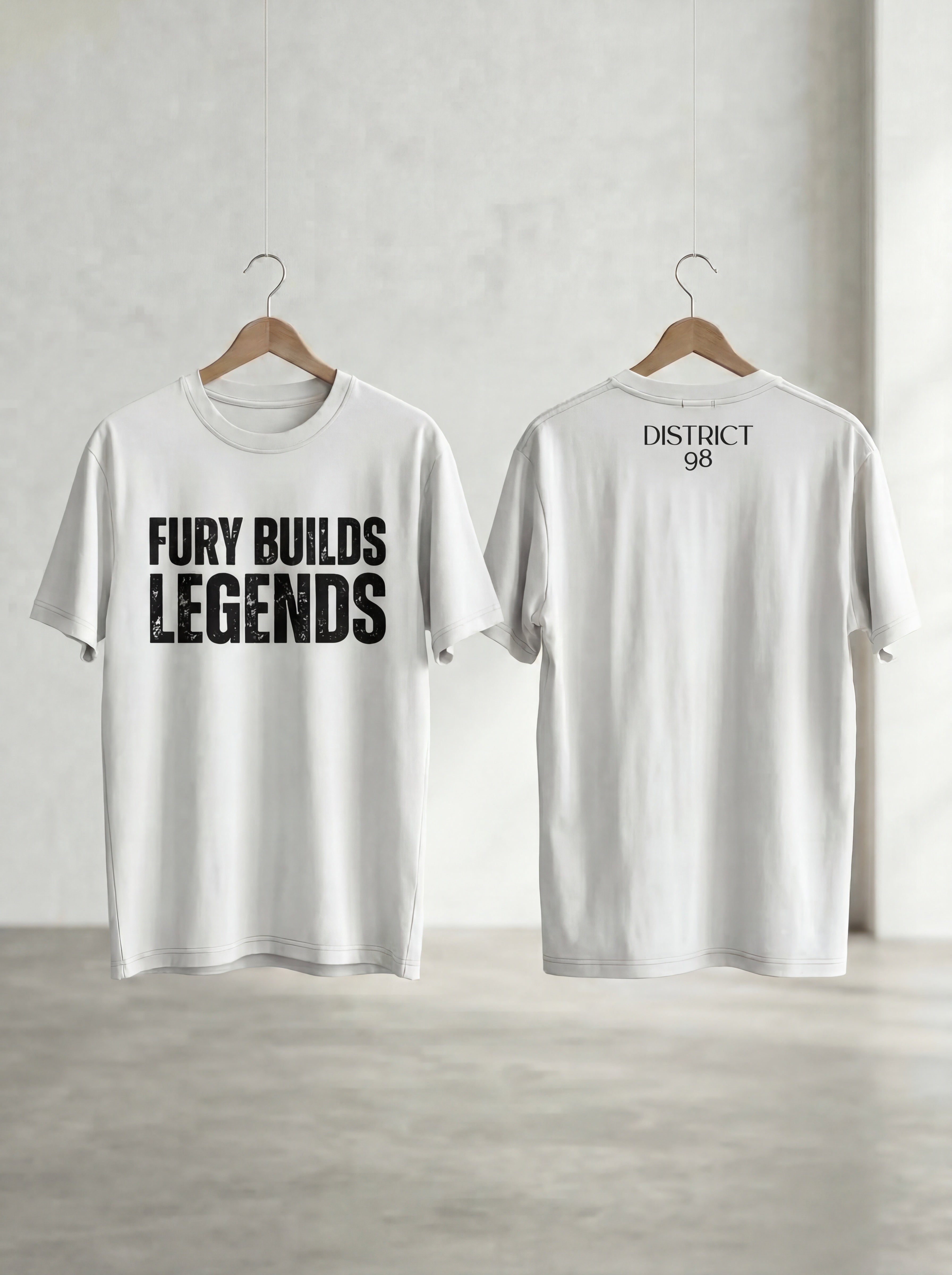 D98 Essential Tee- Fury Builds Legends